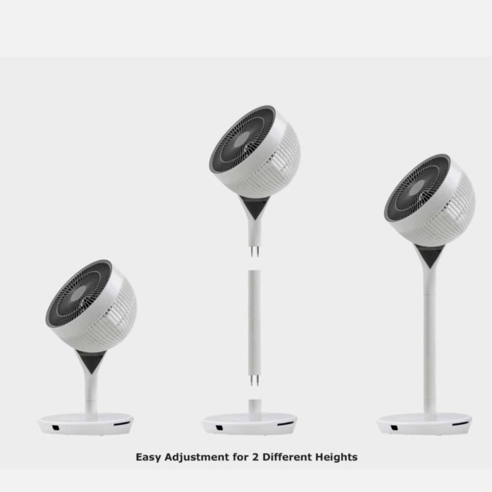 Woozoo 360 Pedestal Fan Air Circulator Oscillating Remote Control